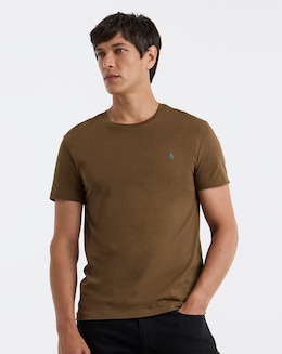 Polo Ralph Lauren Classic Short Sleeve T-Shirt - Brown