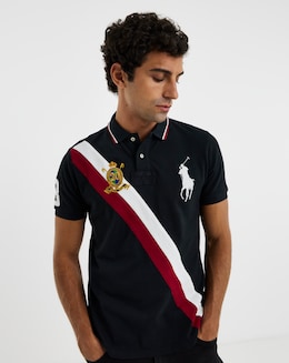 Polo Ralph Lauren Short Sleeve Big Pony Polo - Black