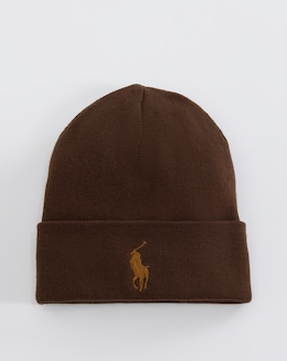 Polo Ralph Lauren Classic Beanie - Brown
