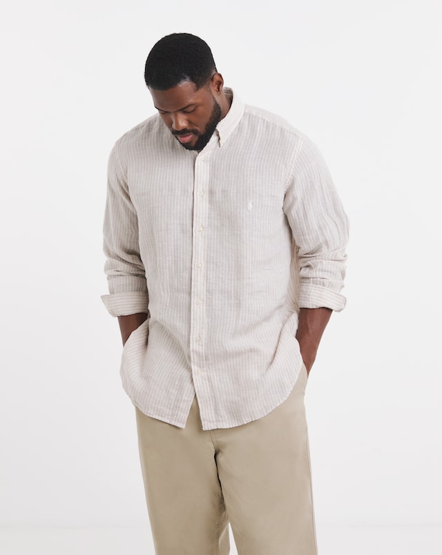 Short Sleeve Linen Holiday