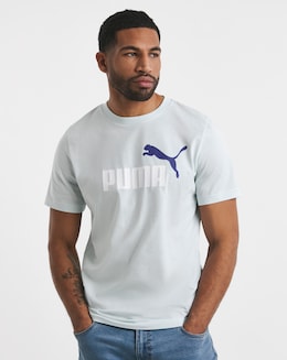 PUMA Essentials 2 Colour No.1 Logo T-Shirt