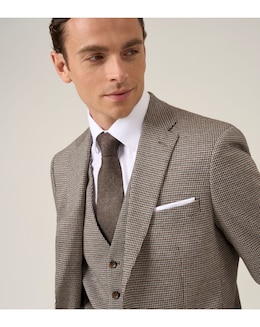 Skopes Cannon Suit Jacket Brown