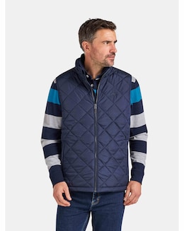 Raging Bull Quilted Gilet Navy