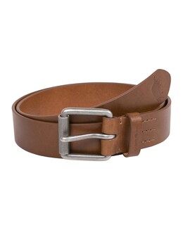 Raging Bull-Leather Belt-Chocolate