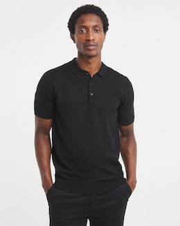 Short Sleeve Acrylic Polo