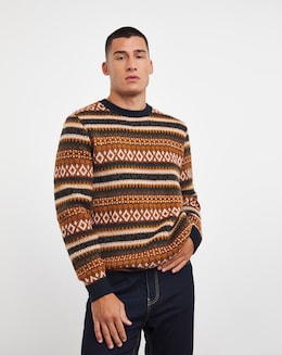 Fairisle Crew Neck Jumper