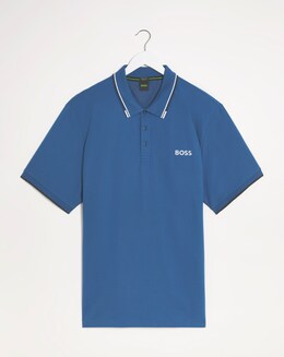 BOSS Short Sleeve Tipped Collar Polo
