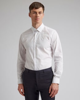 Ted Baker Floral Jacquard Slim Fit Shirt