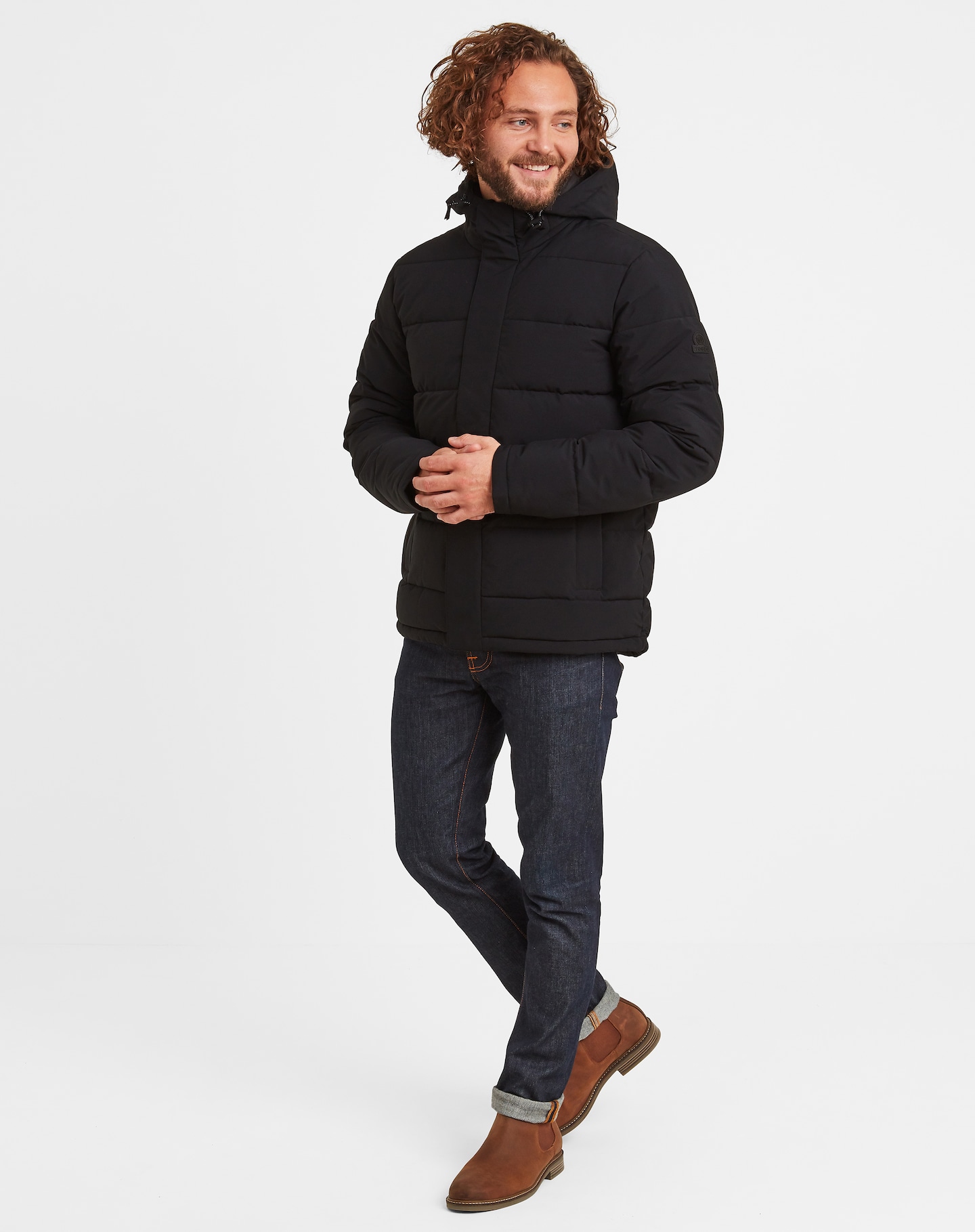Tog24 Watson Mens Long Padded Jacket Jacamo