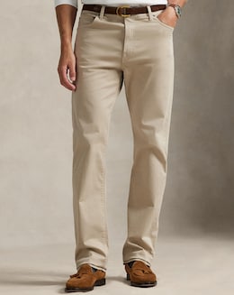 Polo Ralph Lauren Cotton Stretch Sateen 5 Pocket Trouser - Khaki