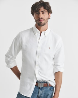 Polo Ralph Lauren Classic Long Sleeve Oxford Shirt - White