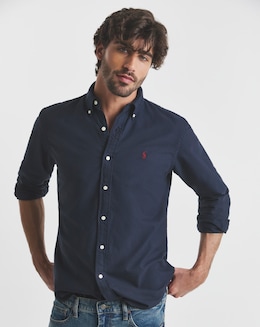 Polo Ralph Lauren Garment Dye Long Sleeve Oxford Shirt