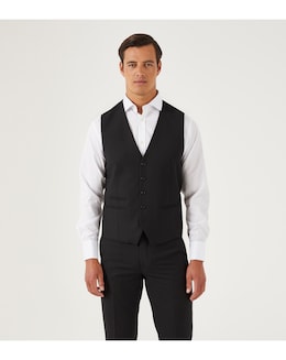 Skopes Madrid Suit Waistcoat Black