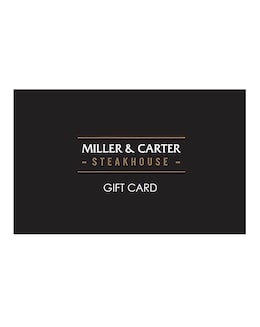 Miller &amp; Carter &pound;10 Gift Card