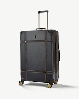 Rock Vintage Large Suitcase - Black