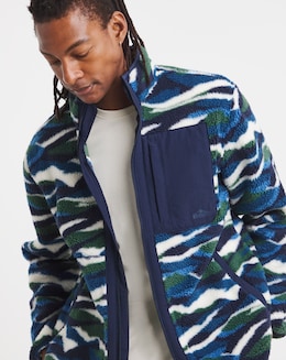 Snowdonia Full Zip Printed Fleece - Image