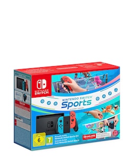 Nintendo Switch Neon Console plus Switch Sports + 3 Months Online Membership