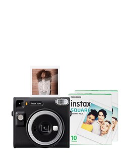 Fujifilm Instax Square SQ40 Instant Camera including 20 Shots - Black