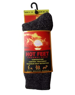 Mens 1pk Ultra Thermal Socks