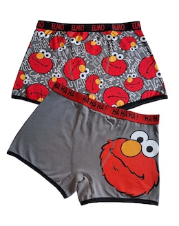 Mens 2pk Elmo Boxers