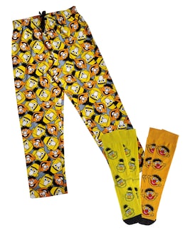Bert &amp; Ernie Loungepant &amp; 2pk Sock