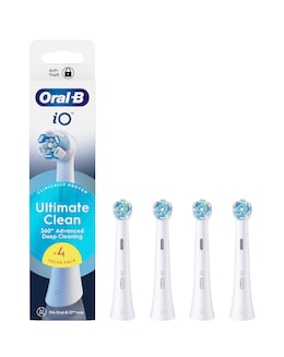 Oral-B iO Ultimate Clean White Refill heads 4 Pack