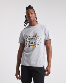 Joe Browns Bike Reflection T-Shirt Long Length