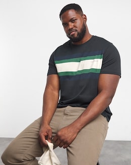 Ted Baker Chest Stripe Crew Neck T-shirt