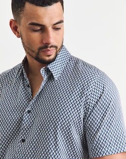 Ted Baker Lacesho Geo Print Shirt