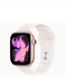 Apple Watch Series 11 GPS + Cellular 42mm - Light Blush Sport Band - S/M