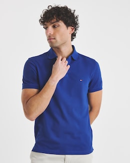 Tommy Hilfiger Short Sleeve 1985 Polo - Bright Blue