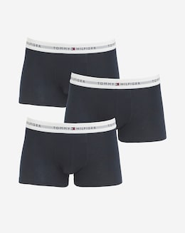 Tommy Hilfiger 3 Pack Signature Cotton Trunks - Navy