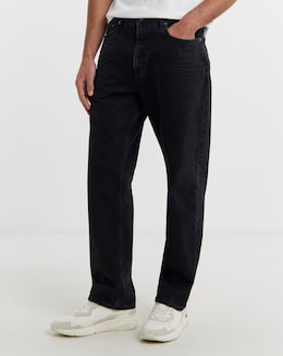 Tommy Hilfiger Madison Straight Jean - Black Denim