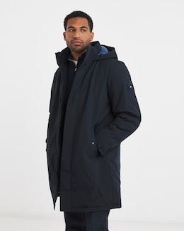 Tommy Hilfiger Tech Hooded Padded Parka - Navy