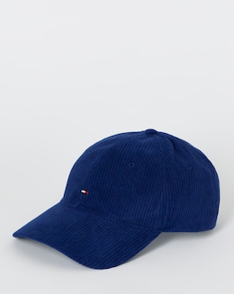 Tommy Hilfiger Flag 6 Panel Cord Cap - Navy