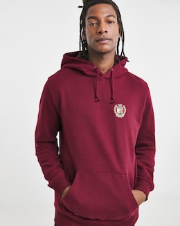 Tommy Jeans Red Flag Crest Hoodie