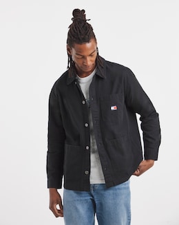 Tommy Jeans Essential Overshirt - Black