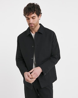 Tailored Linen Patch Pocket Jacket