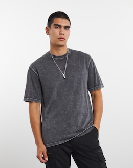 Acid Wash Relaxed Fit T-shirt
