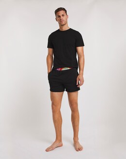 Calvin Klein Black Pride Waistband Lounge Short