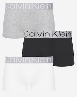 Calvin Klein Multi 3 Pack Steel Cotton Trunks
