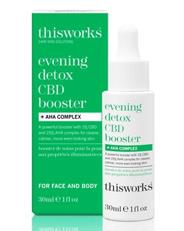 This Works Evening Detox CBD Booster + AHA