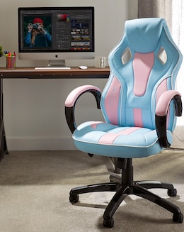 Maverick Office Gaming Chair - Blue - Image