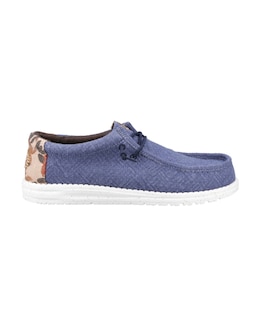 HEYDUDE Wally Palm Jute Shoes