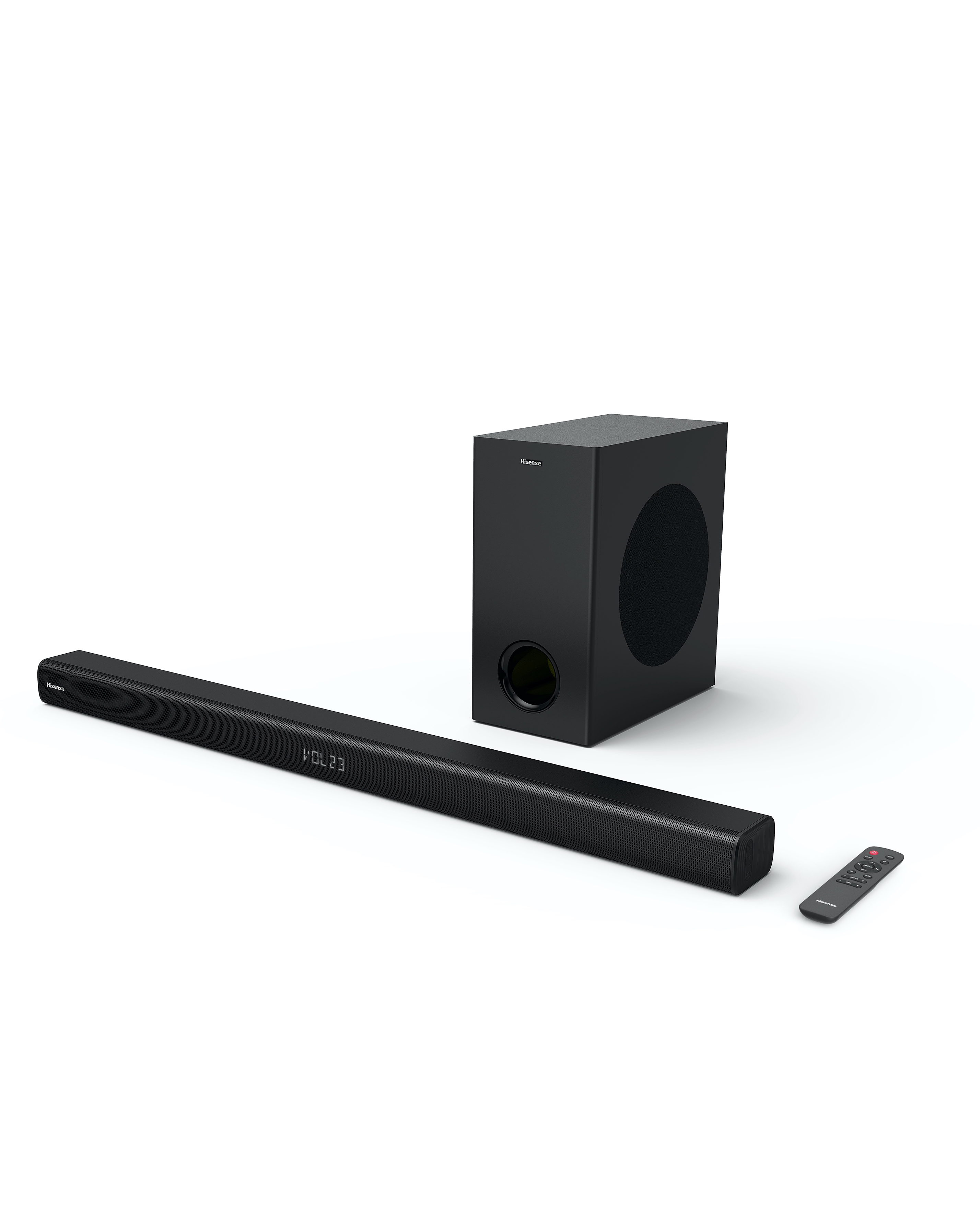 Hisense HS218 2.1ch 200W Soundbar with Wireless Subwoofer