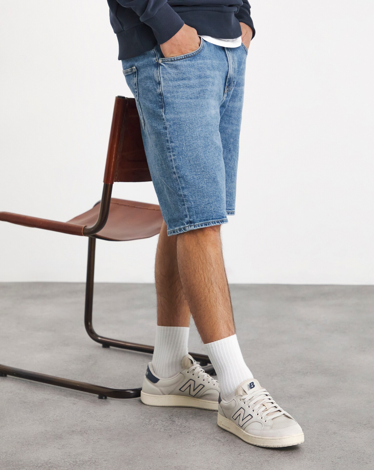 Stretch 5 Pocket Denim Short Jacamo