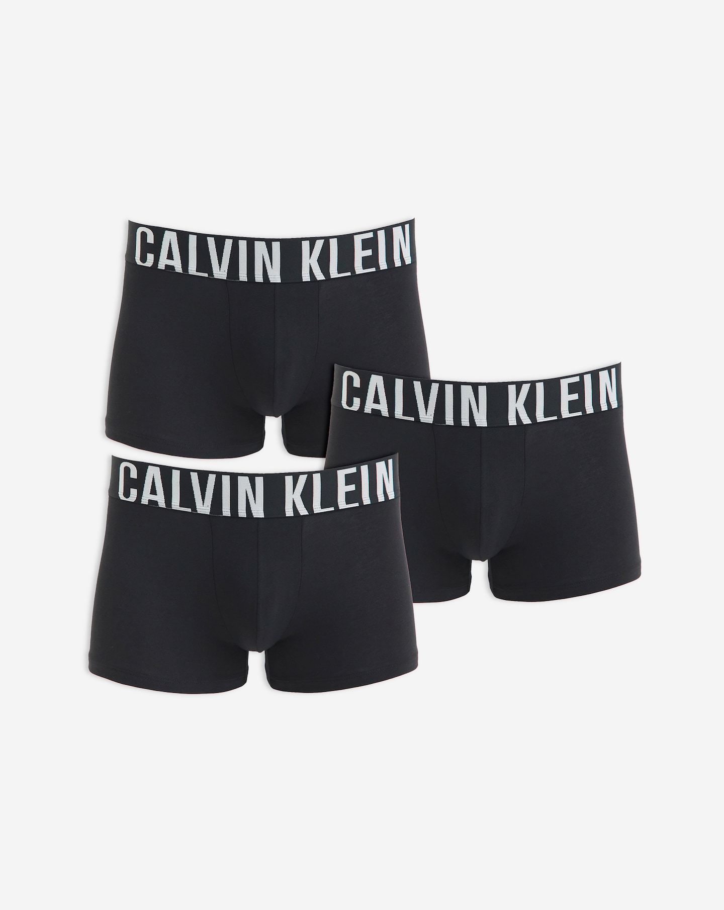 Calvin Klein 3 Pack Bold Logo Trunks Jacamo