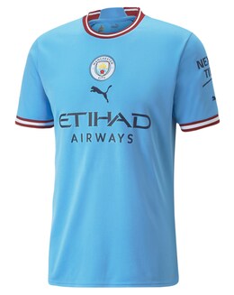 PUMA Manchester City FC 2022/23 Home Short Sleeve Replica Shirt
