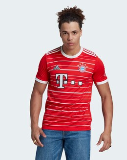 adidas FC Bayern Munich 2022/23 Short Sleeve Home Jersey