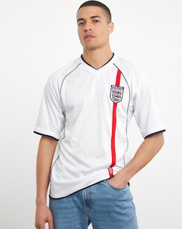 Score Draw England 2002 World Cup Finals Retro shirt